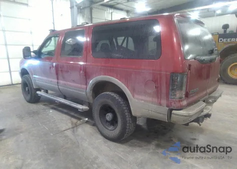2004 Ford Excursion Eddie Bauer from USA, damaged, VIN 1FMSU45P24EE06439